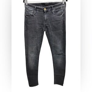 MOTHER Women's Black Skinny Jeans